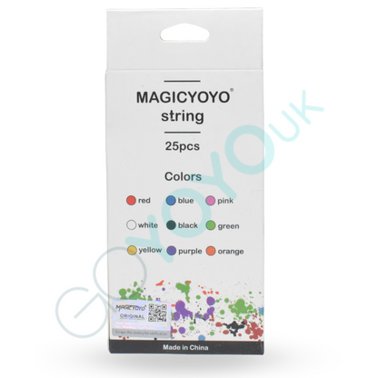 Shop here and buy the MagicYoyo polyester yoyo string from GoYoyoUK the UK’s professional and beginner online yoyo shop supplying the world’s best yoyo brands.