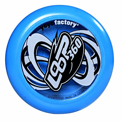 Shop here and buy the Yoyo Factory loop 360 responsive plastic yoyo from GoYoyoUK the UK’s professional and beginner online yoyo shop supplying the world’s best yoyo brands.