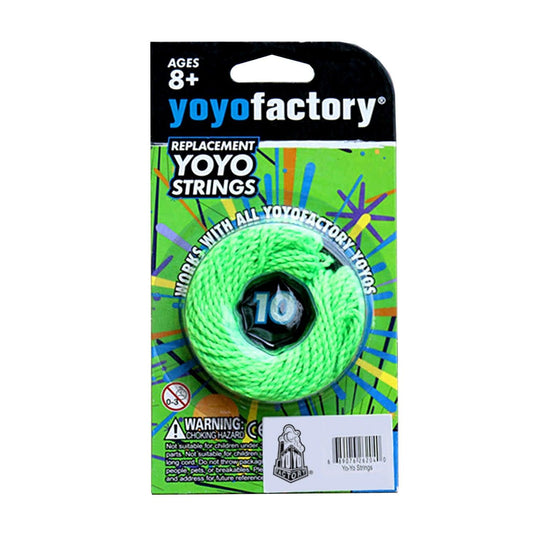 Shop here and buy the Yoyo Factory yoyo string from GoYoyoUK the UK’s professional and beginner online yoyo shop supplying the world’s best yoyo brands.