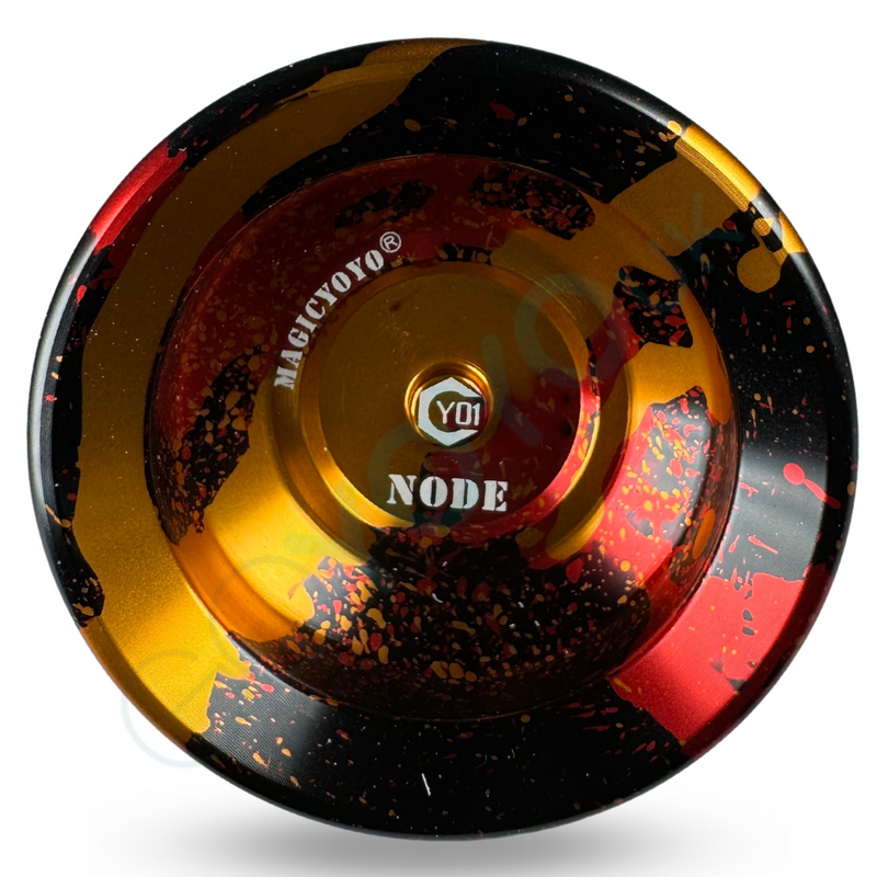 Black and Gold MagicYoyo NODE Y01 unresponsive yoyo made from metal