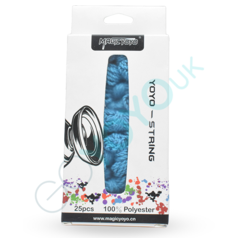 Shop here and buy the MagicYoyo polyester yoyo string from GoYoyoUK the UK’s professional and beginner online yoyo shop supplying the world’s best yoyo brands.