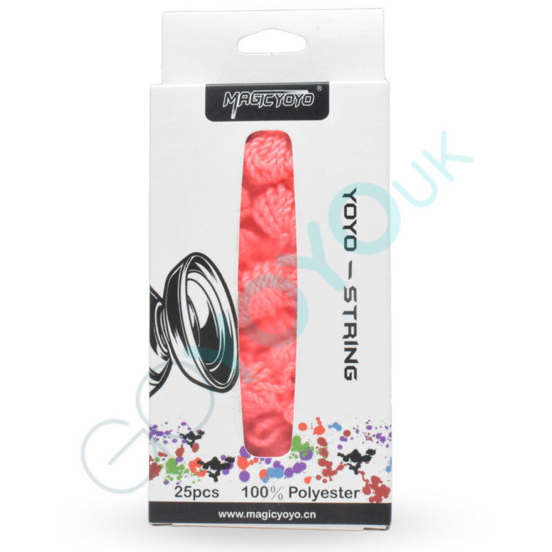 Shop here and buy the MagicYoyo polyester yoyo string from GoYoyoUK the UK’s professional and beginner online yoyo shop supplying the world’s best yoyo brands.