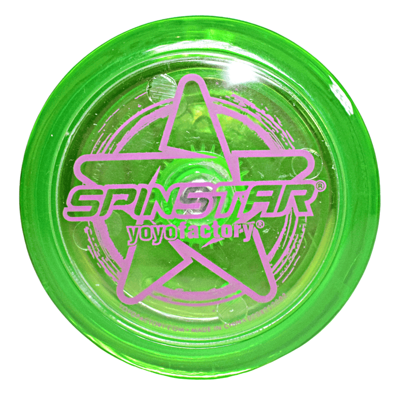 Shop here and buy the Yoyo Factory Spinstar responsive plastic yoyo from GoYoyoUK the UK’s professional and beginner online yoyo shop supplying the world’s best yoyo brands.