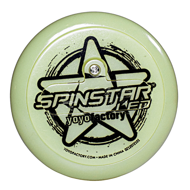 Shop here and buy the Yoyo Factory Spinstar LED responsive plastic yoyo from GoYoyoUK the UK’s professional and beginner online yoyo shop supplying the world’s best yoyo brands.